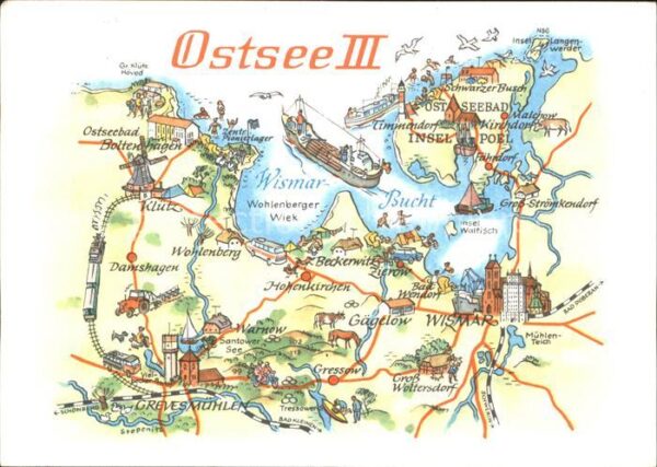 Grevesmuehlen Insel Poel Wismar Gägelow Wohlenberg Da