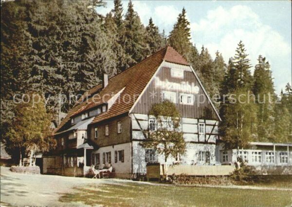 Baerenfels Erzgebirge Gaststätte Fremdenhof Putzmühle