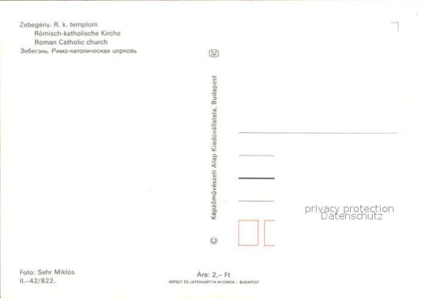 Zebegeny Römisch Katholische Kirche – Bild 2