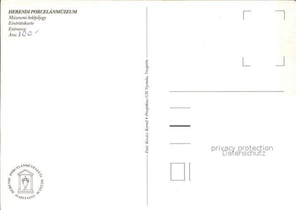 Herend Herendi Porcelanmuzeum – Bild 2