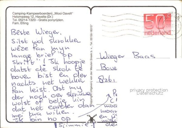 Havelte Camping Kampeerboerderij Mooi Oavelt – Bild 2