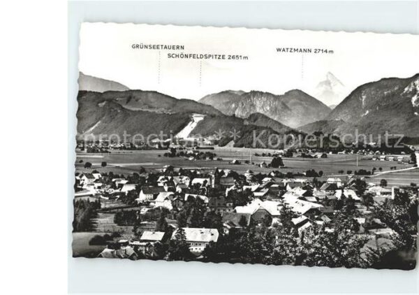 Anif Watzmann Schönfeldspitze Grünseetauern