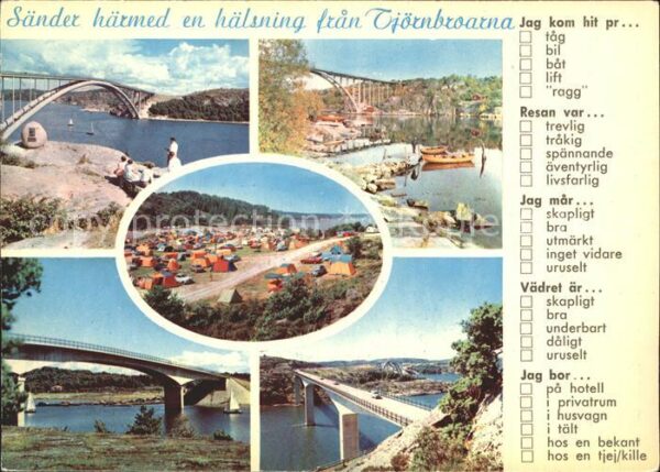 Daenemark Camping Brücke Tjörnbroarna