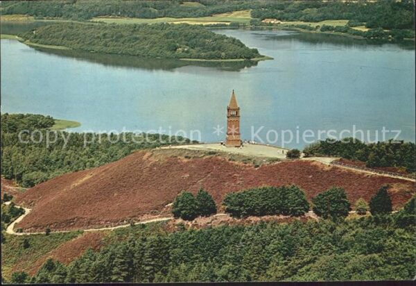 Himmelbjerget Fliegeraufnahme Turm