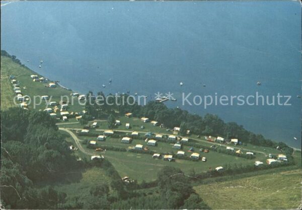 Daenemark Fliegeraufnahme Ron Strand Camping