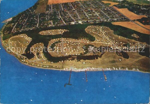 Roskilde Fliegeraufnahme Vigen Strandparks Campi