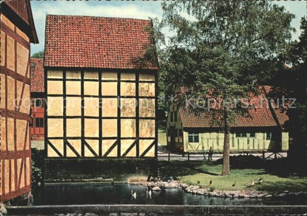 Arhus Haus des Sattlers Postamt