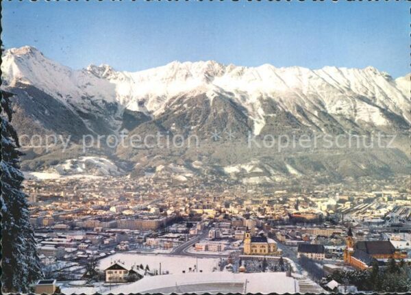 Innsbruck Blick vom Bergisel