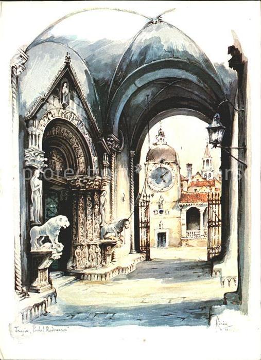 Trogir Trau Künstlerkarte