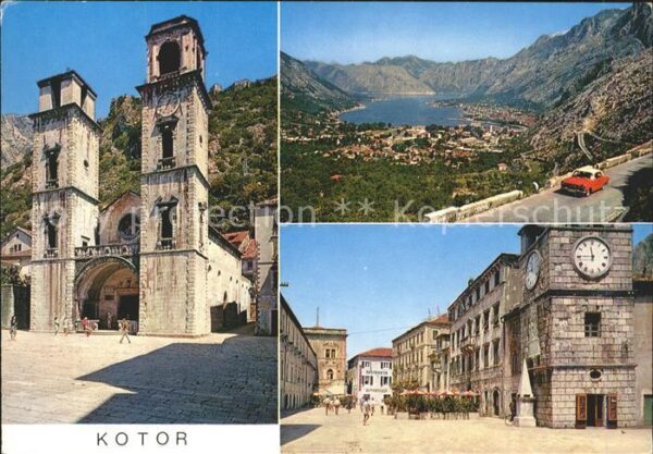 Kotor Montenegro Kirchenpartie