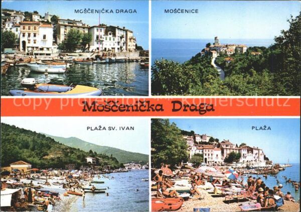 Moscenicka Draga Kroatien Plaza Strand