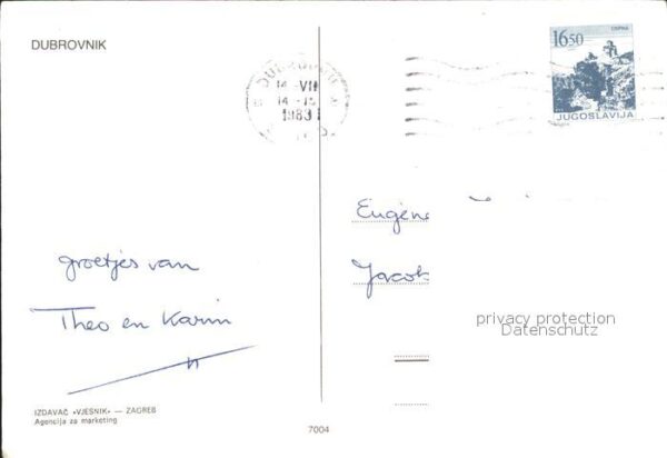 Dubrovnik Ragusa Fliegeraufnahme – Bild 2