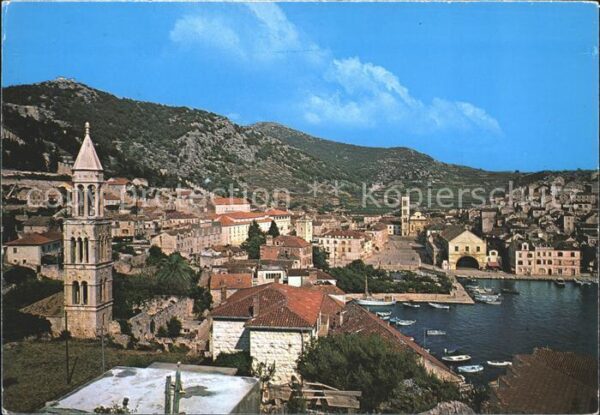 Hvar Hafen Kirche