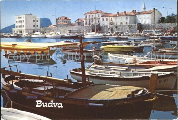 Budva Hafen Boote