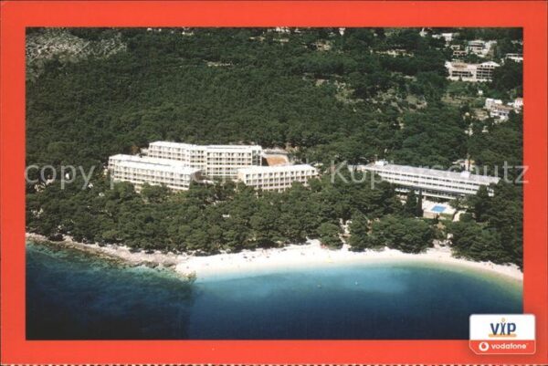 Brela Fliegeraufnahme Hotel Brela
