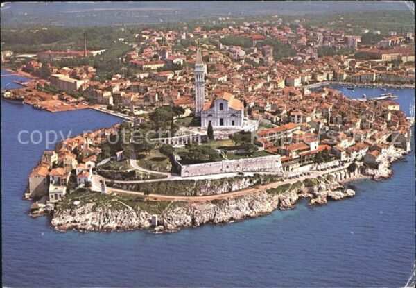 Rovinj Istrien Fliegeraufnahme