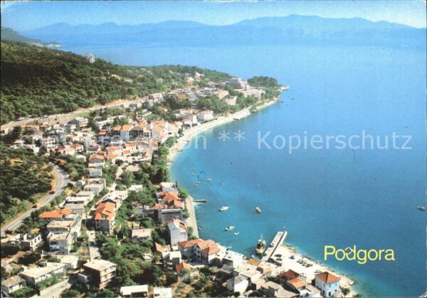 Podgora Fliegeraufnahme