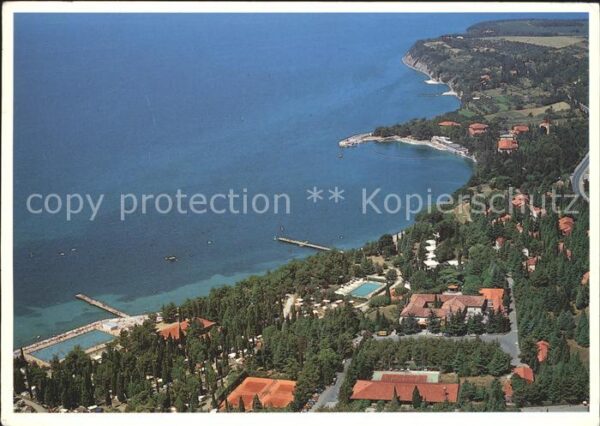 Ankaran Hotel Avtocamp Adria Fliegeraufnahme