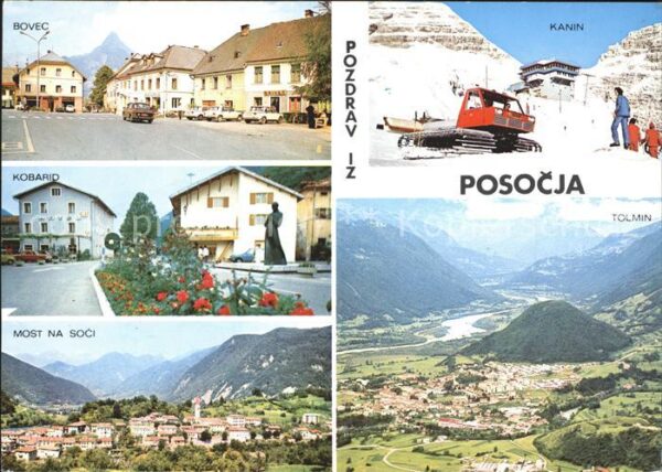 Kobarid Caporetto Karfreit Bovec Kanin Soci Posocja