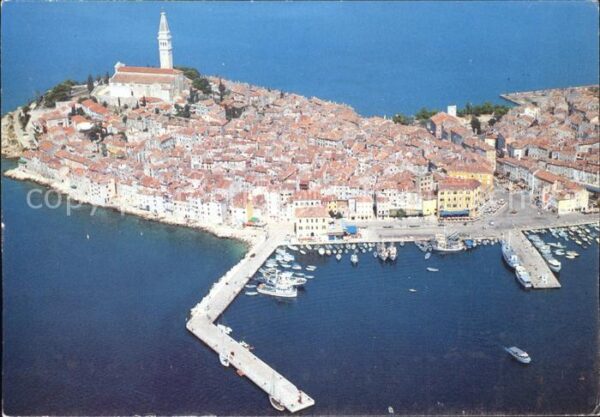 Rovinj Istrien Fliegeraufnahme