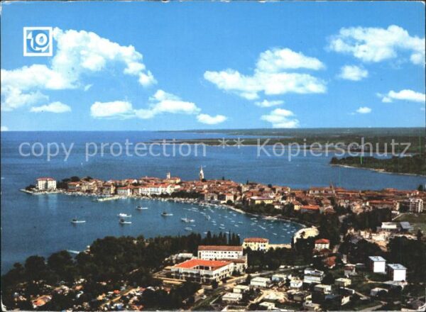 Porec Fliegeraufnahme