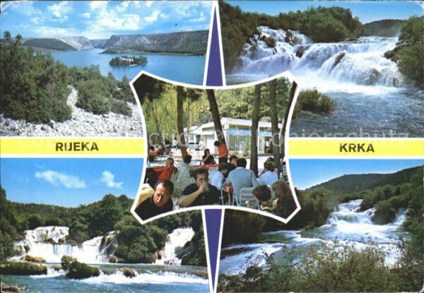 Rijeka Fiume Krka Wasserfälle