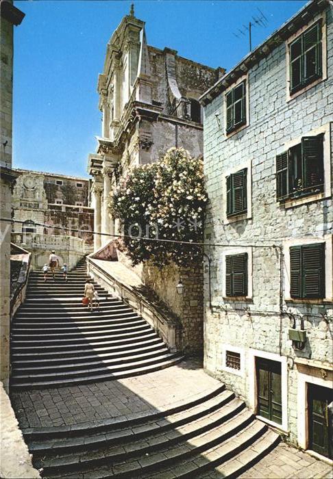 Dubrovnik Ragusa Jesuitenkirche des heiligen Ignatius Tr