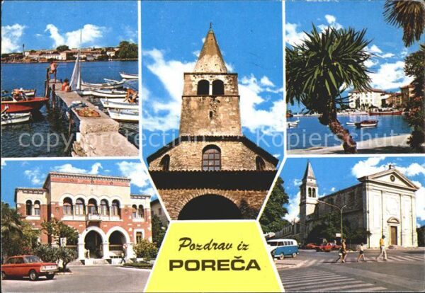 Porec Hafen Kirchenpartie