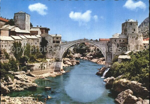 Mostar Moctap alte Steinbrücke