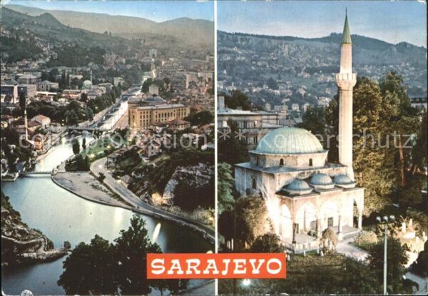 Sarajevo mit Moschee di Alipasa
