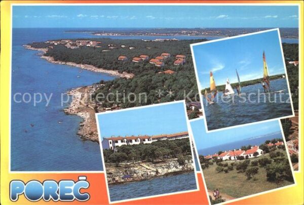 Porec Lanterna Fliegeraufnahme