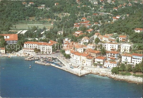 Moscenicka Draga Kroatien Fliegeraufnahme