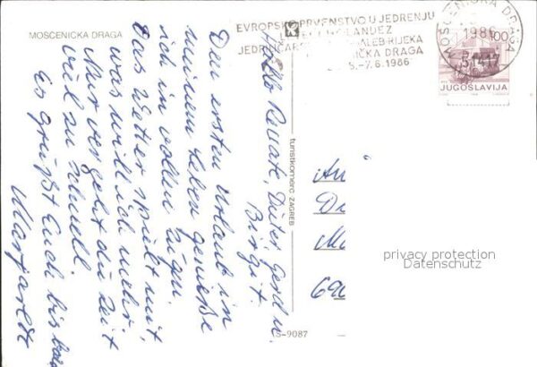 Moscenicka Draga Kroatien Fliegeraufnahme – Bild 2