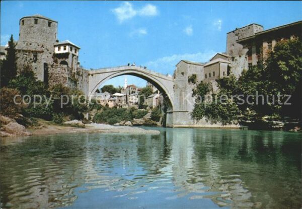 Mostar Moctap alte Steinbrücke