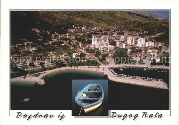 Dugi Otok Fliegeraufnahme Hafen
