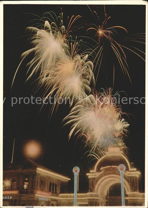 Kopenhagen Tivoli-Eingang Feuerwerk