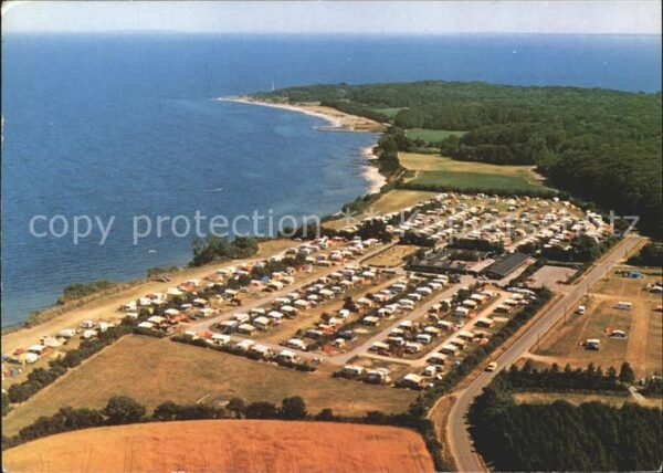 Fredericia Fliegeraufnahme Treide Naes Camping