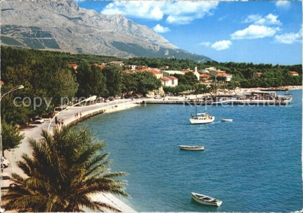 Baska Voda Hafen
