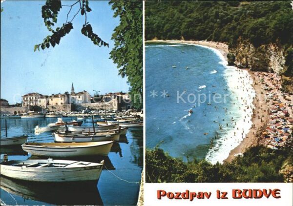 Budva Strand Hafen