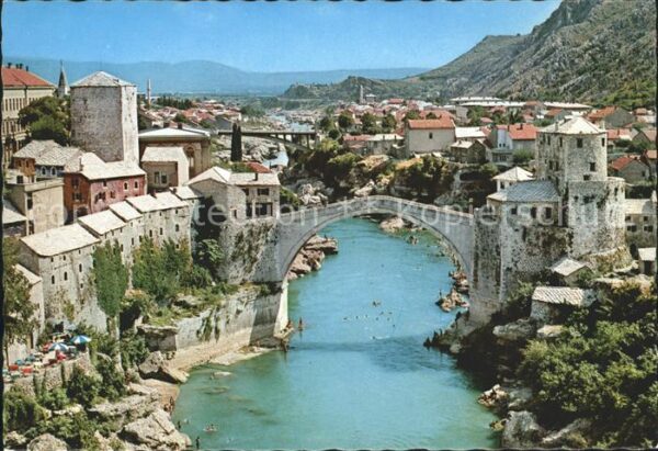 Mostar Moctap alte Steinbrücke