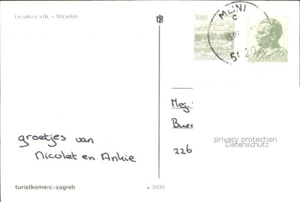 Dubrovnik Ragusa Stradun Kirchenpartie – Bild 2