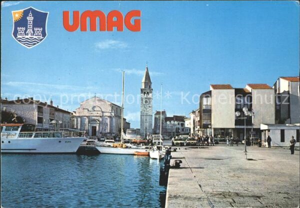 Umag Umago Istrien Hafen