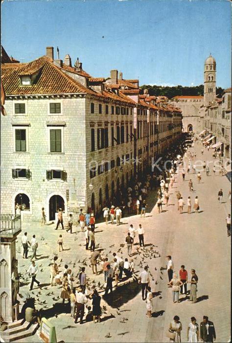Dubrovnik Ragusa Stradun