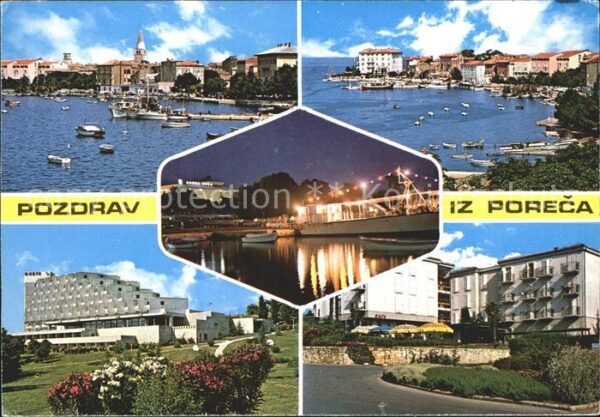 Porec Hafen