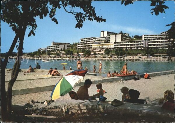 Porec Strandleben