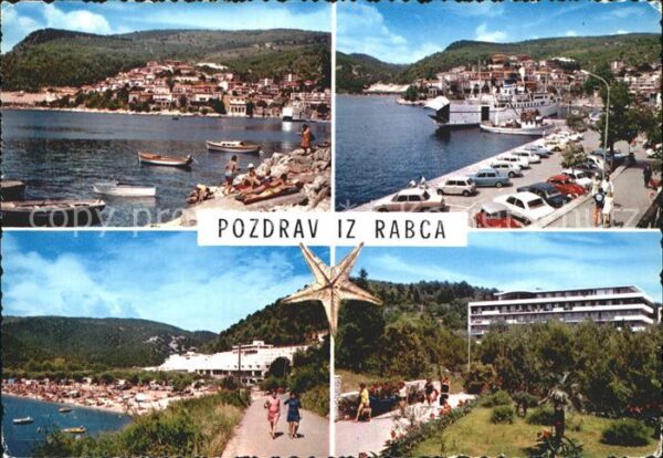 Rabac Kroatien Strand Boote