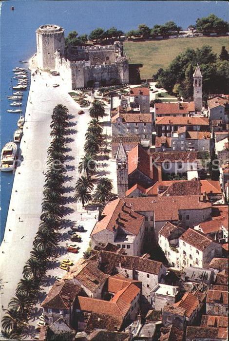 Trogir Trau Fliegeraufnahme