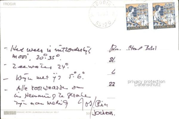 Trogir Trau Fliegeraufnahme – Bild 2