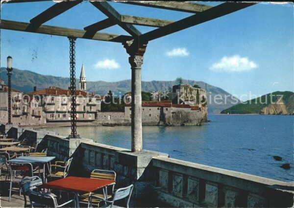 Budva Altstadt Restaurant Terrasse