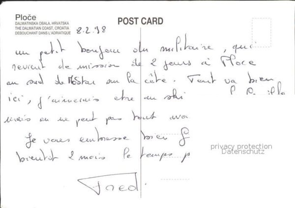 Ploce Croatia Fliegeraufnahme Dalmatien – Bild 2